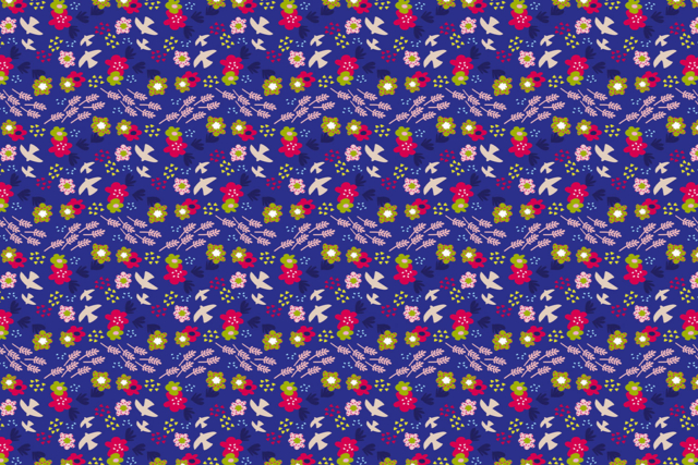 papel decopatch aves azules - Papiers Décopatch - 10doigts.fr