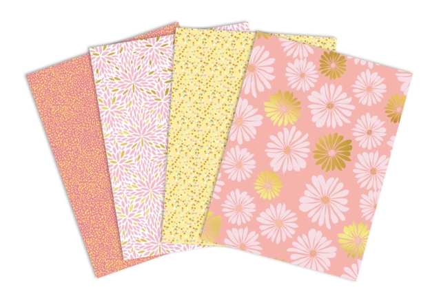 Decopatch Mix - 4 Sheets "happy flower" - 3 - Decopatch Papers - 10doigts.com - Papiers Décopatch - 10doigts.fr