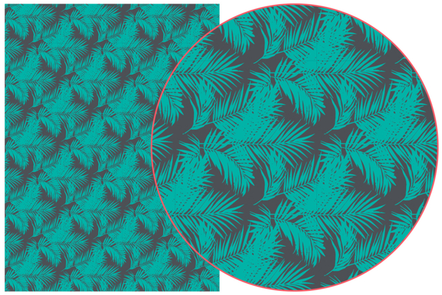 rafia de papel verde hojas - Papiers Décopatch - 10doigts.fr