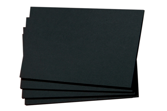 Papel de dibujo o pintura negro - Papiers colorés - 10doigts.fr