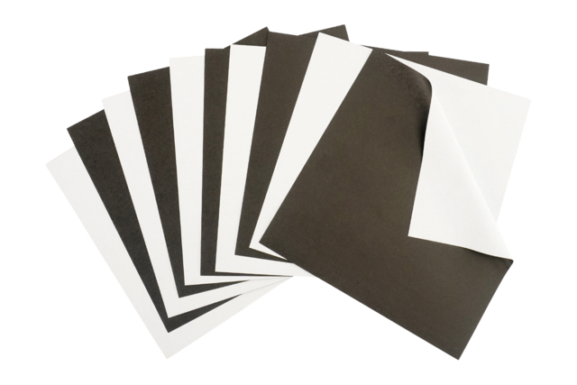 Papel origami bicolor, negro y blanco 15 x 15 cm - 100 hojas - Papiers Origami - 10doigts.fr
