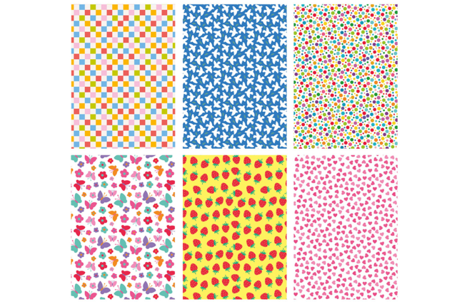 papeles adhesivos motivos frutas - Papier adhésif - 10doigts.fr
