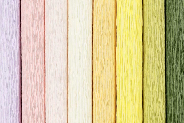 Pastel Crepe Paper - 8 Rolls - 4 - Crepe paper flowers - 10doigts.com - Fleurs en papier crépon : créez des bouquets éternels - 10doigts.fr