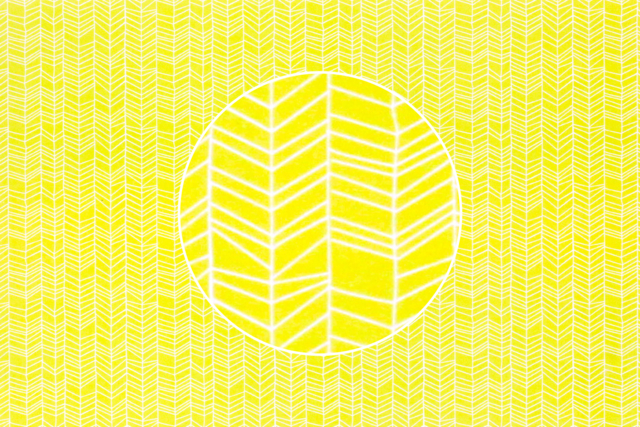 papeles motivos amarillo rayado - Papiers Format A4 - 10doigts.fr