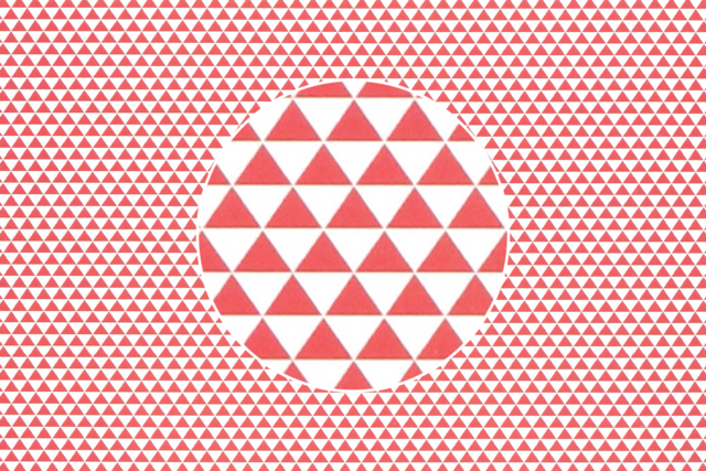 papel de motivos triángulo rojo - Papiers Format A4 - 10doigts.fr