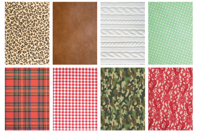 Textile Pattern Paper, A4 Size - 30 Sheets - 4 - A4 Papers - 10doigts.com - Papiers Format A4 - 10doigts.fr