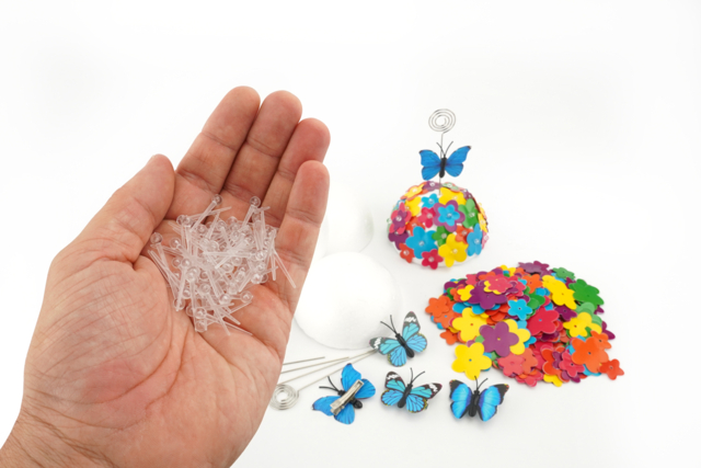 Butterfly Photo Holder Kit - 6 Pieces - 2 - Parent's Day Kits - 10doigts.com - Kits fête des parents - 10doigts.fr