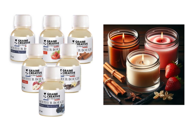 perfume para vela - Parfums et Colorants Bougies - 10doigts.fr