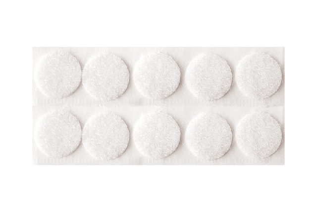 pastillas Velcro redondas autoadhesivas - Velcro , scratch - 10doigts.fr