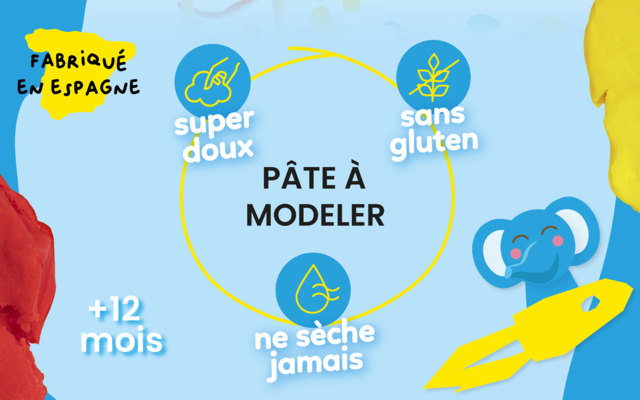 Pasta Moldear jovi baby - Pâtes à modeler bébé - 10doigts.fr