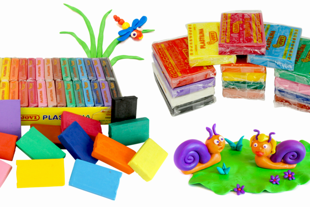 JOVI Non-Hardening Modeling Clay - 1 - Classic Modeling Clay - 10doigts.com - Pâtes à modeler classiques - 10doigts.fr