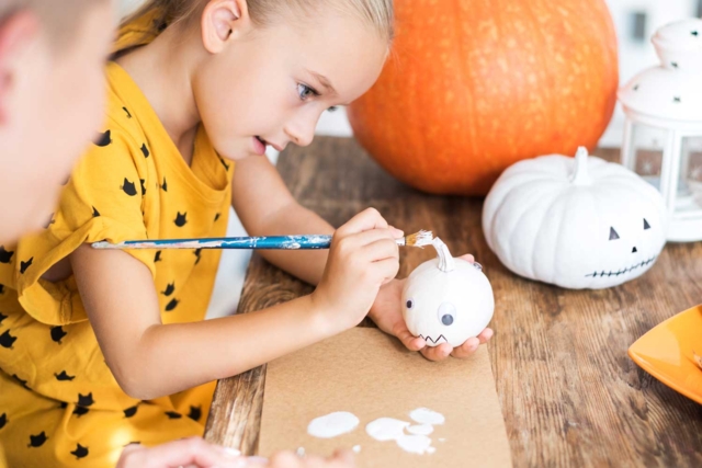 pintura blanca acrílica - Accessoires créatifs Halloween - 10doigts.fr