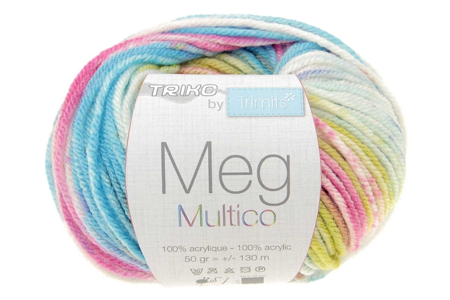 Multicolor Knitting Yarn - Classic - 4 - Knitting Yarns - 10doigts.com - Fils à tricoter et laines : donnez vie à vos envies créatives - 10doigts.fr
