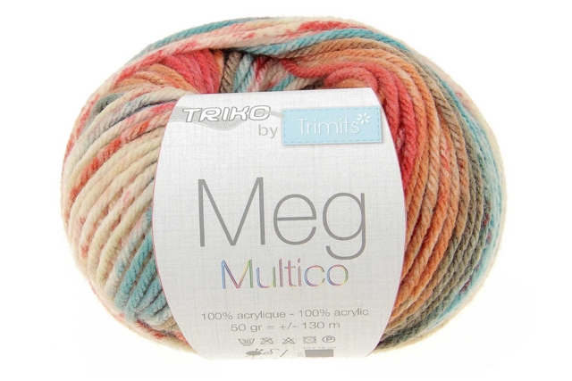 Multicolor Knitting Yarn - Classic - 3 - Knitting Yarns - 10doigts.com - Fils à tricoter et laines : donnez vie à vos envies créatives - 10doigts.fr