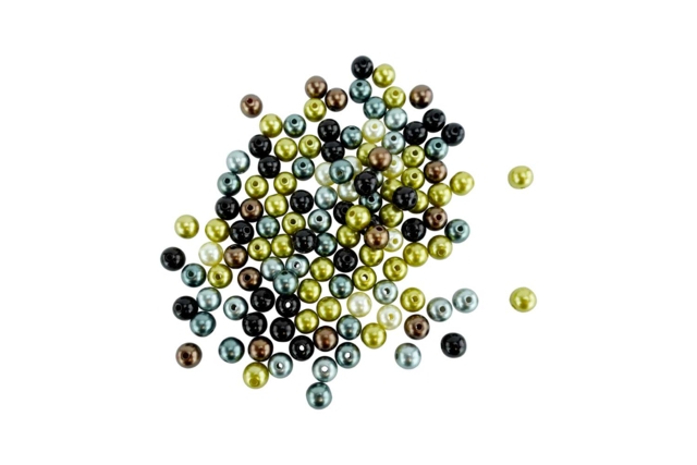 Abalorios nacarados redondos 30 gr - Perles Nacrées - 10doigts.fr