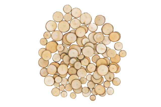 rodajas de madera natural - Décors nature - 10doigts.fr
