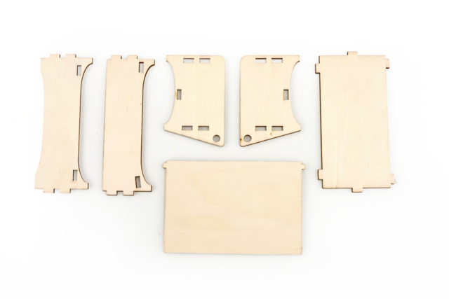 Unidades del pequeño cofre de madera para montar - Boîtes en bois - 10doigts.fr