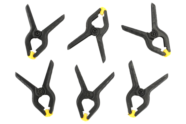 Clamping Pliers - 6 Pieces - 1 - Adhesive Accessories - 10doigts.com - Accessoires de collage et outils pour vernis-collage - 10doigts.fr