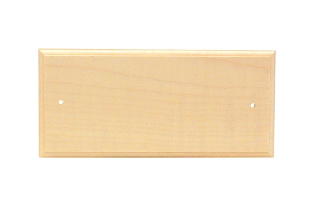 placa de madera perforada - Plaque de porte - 10doigts.fr