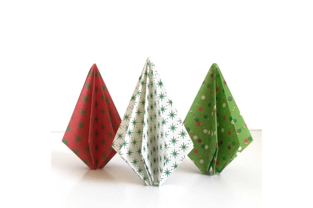 Christmas Origami Papers - 60 Sheets - 6 - Origami Papers - 10doigts.com - Papiers Origami - 10doigts.fr