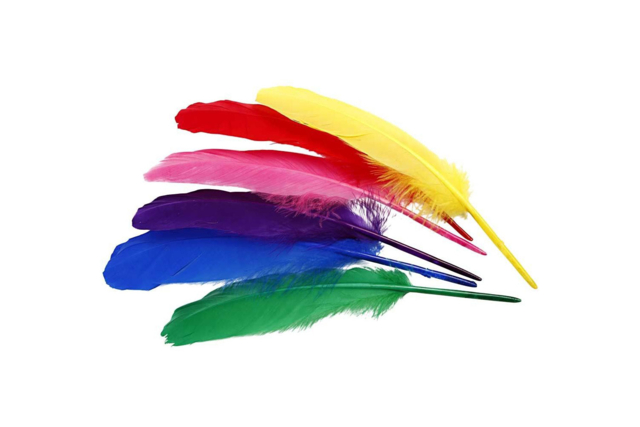 plumas Indias 20 cm - Plumes décoratives - 10doigts.fr