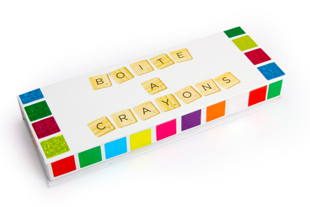 White Cardboard Pen Holder - 2 - Cardboard Boxes and Baskets - 10doigts.com - Boîtes et corbeilles en carton - 10doigts.fr