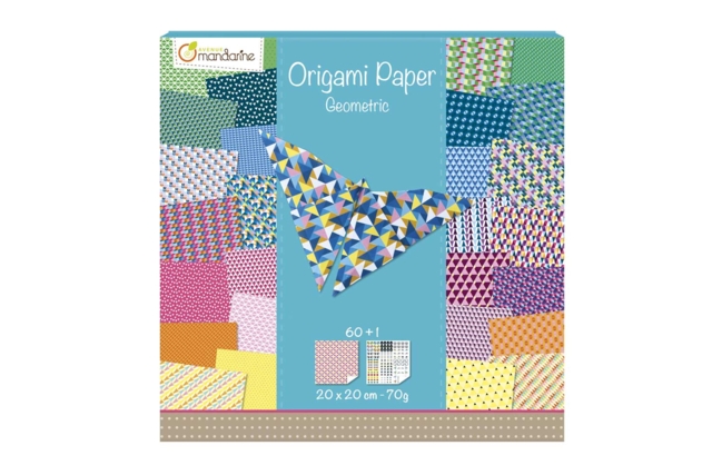 Geometric Origami Paper - 60 Sheets - 7 - Origami Papers - 10doigts.com - Papiers Origami - 10doigts.fr