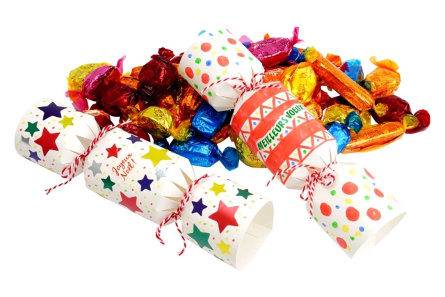 Personalized Christmas Crackers - 30 Pieces - 4 - Gift Wrap and Bags - 10doigts.com - Papiers cadeaux et sacs - 10doigts.fr