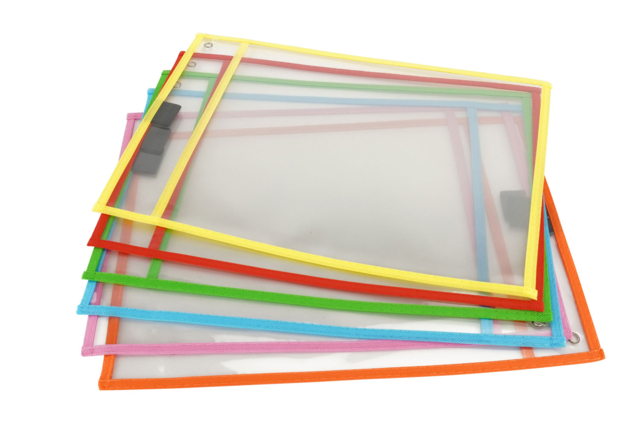 Funda transparente pizarra - Ardoises et Tableaux - 10doigts.fr