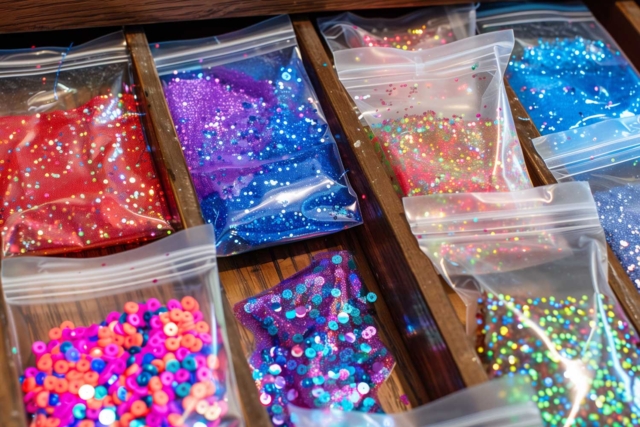 Bolsas con cierre 4 x 6 cm - 100 unidades - Plastique Transparent - 10doigts.fr