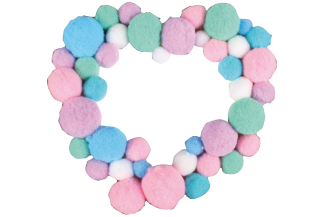 Pastel Colored Pom Poms - 120 Pieces - 4 - Craft Pom Poms - 10doigts.com - Pompons pour bricolage créatif - 10doigts.fr