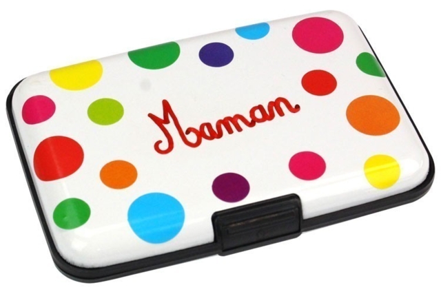 Portatarjetas a personalizar - Plastique Opaque - 10doigts.fr