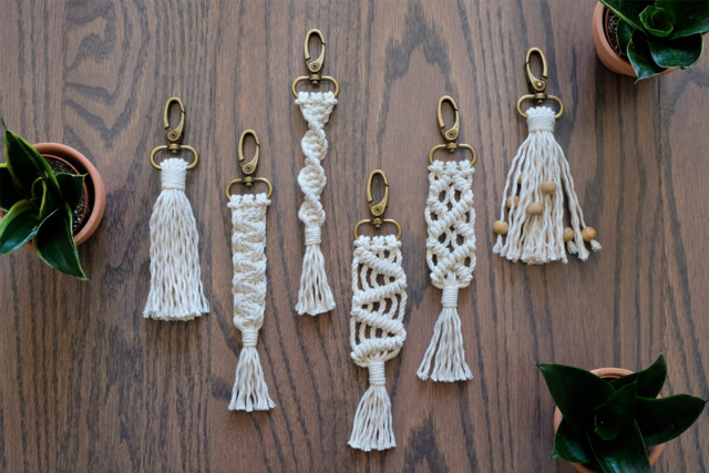 Macramé Yarn - 100% Natural Cotton - 6 - Macramé Threads - 10doigts.com - Fils pour macramé - 10doigts.fr