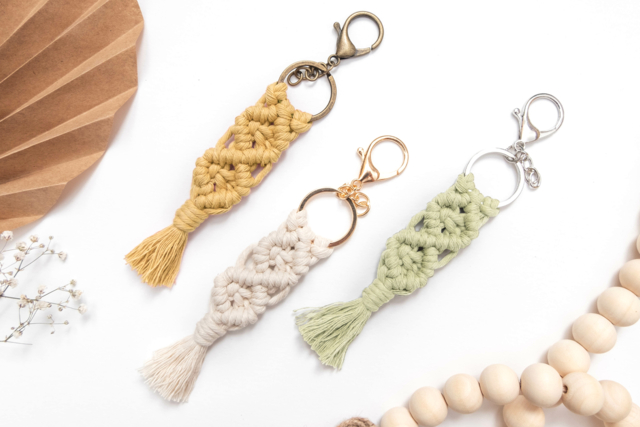 Macramé Thread 100% Cotton - 100m Reel - 2 - Macramé Threads - 10doigts.com - Fils pour macramé - 10doigts.fr