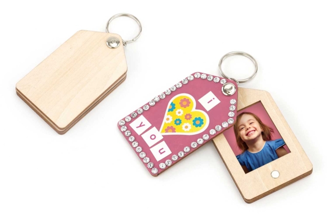 Wooden Identity Photo Keyring - 1 - Wooden Jewelry and Keychains - 10doigts.com - Bijoux et porte-clefs en bois - 10doigts.fr