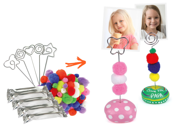 Modeling Photo Holder Kit - 25 Photo Holders - 1 - Ready-to-use Kits - 10doigts.com - Kits clés en main - 10doigts.fr