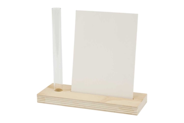 Wood Photo Holder and Bud Vase - 3 - Wooden Photo Frames - 10doigts.com - Cadres photos en bois - 10doigts.fr