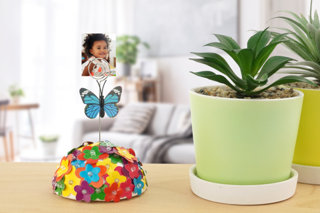 Butterfly Photo Holder Kit - 6 Pieces - 1 - Parent's Day Kits - 10doigts.com - Kits fête des parents - 10doigts.fr