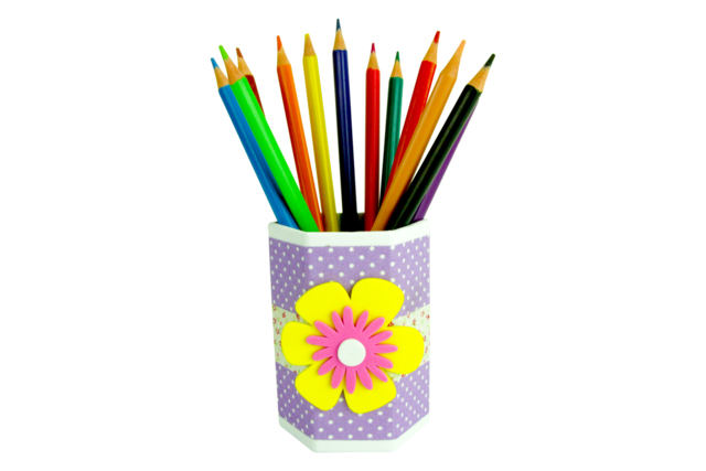 portalápices flores niño - Décorations fleurs et feuilles : ajoutez une touche de nature à toutes vos créations - 10doigts.fr