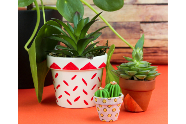 Terracotta Pots - Size of Your Choice - 2 - Decorative Ceramic Supports - 10doigts.com - Supports en céramique à décorer - 10doigts.fr