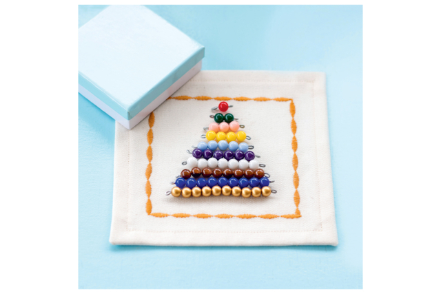 piramide de abalorios - Perles Acrylique - 10doigts.fr