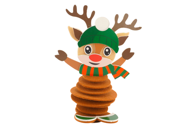 Felt Christmas Reindeer Kit - 3 - Christmas Creative Kits for Children - 10doigts.com - Kits créatifs de Noël pour les enfants - 10doigts.fr