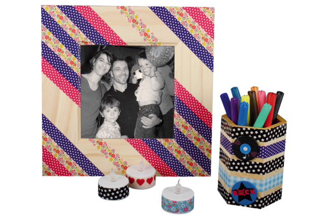 Adhesive Tapes - Various Patterns - 4 - Colored Adhesives and Masking Tape - 10doigts.com - Adhésifs colorés et Masking tape - 10doigts.fr