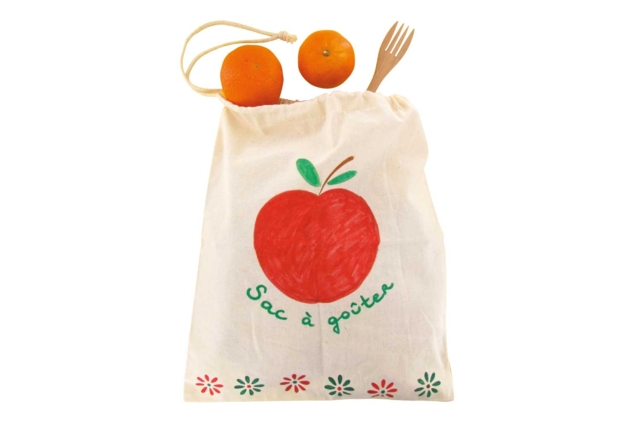 bolsa de almuerzos de algodón - Coton, lin - Textiles - 10doigts.fr