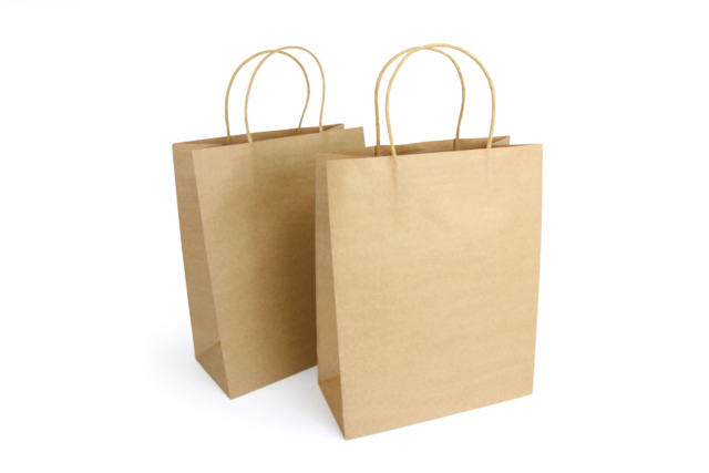 Natural Kraft Bags - 6 pcs - 6 - Kraft Paper and Cork - 10doigts.com - Papier kraft et liège - 10doigts.fr
