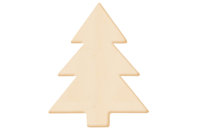 Rondelles de madera natural - Objets en bois Noël - 10doigts.fr