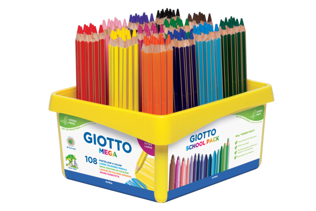 mega pack de material creativo - Crayons de couleur pour enfants : du premier gribouillage au dessin d'artiste - 10doigts.fr