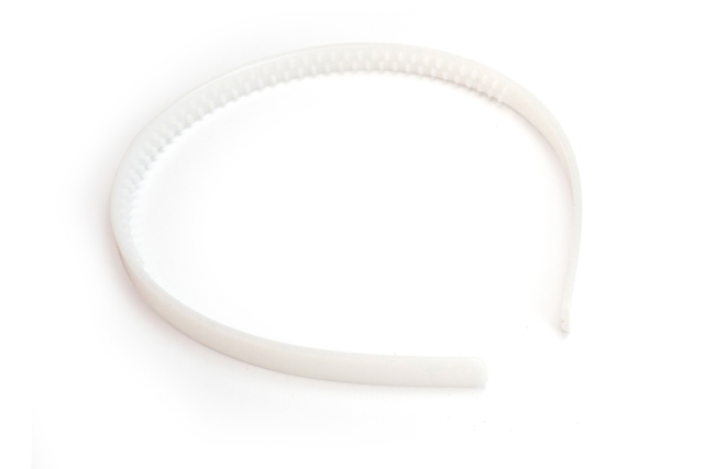 diadema color blanco transparente - Bijoux de cheveux - Supports pour Bijoux - 10doigts.fr