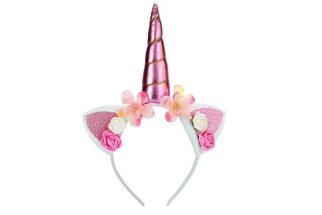 diadema unicornio rosa - Bijoux de cheveux - Supports pour Bijoux - 10doigts.fr
