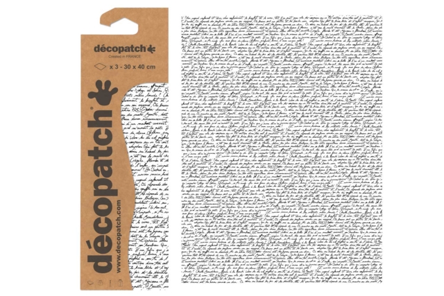 Set de 3 hojas Décopatch N°771 - Papiers Décopatch - 10doigts.fr